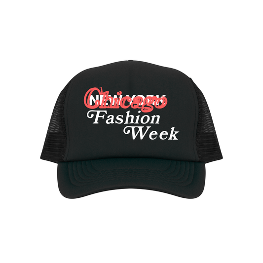 CHICAGO FASHION WEEK TRUCKER CAP